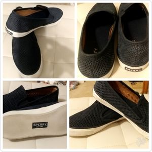 Navy Sperrys sz 10